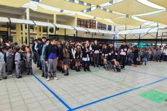 2023 - Acto Enseñanza basica hacia nuestros alumnos de 4° medio