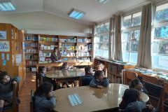 2024 - Visita de alumnos pk-ka-kb a biblioteca